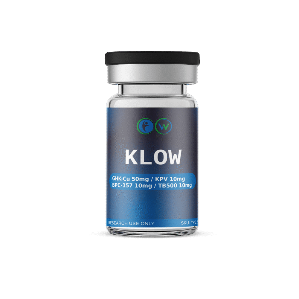 KLOW - GHK-Cu (50mg) / KPV (10mg) / BPC-157 (10mg) / TB500 (10mg)